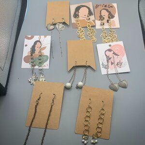 8ct Handcrafted Dangling Fashion Earrings